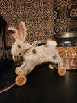 #PCDF8 Primitive Spotted Rabbit Pull Toy 🐰