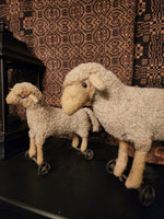#PCDF33 Primitive Wooly "MOMMA" Sheep 🐑 On Wheels