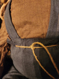 #PCDF31 ARNETT'S SITTING RABBIT 🐰Wearing Blue Suspender Pants