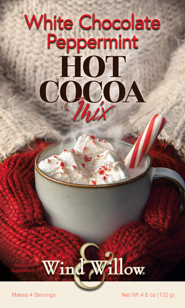 #75006 Wind & Willow White Chocolate Peppermint Hot Cocoa Mix