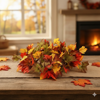 #42272-4  Brilliant Maple Candle Ring