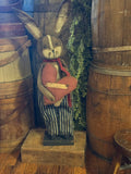 #HRL Primitive "HAROLD" Bunny By Dawn's Attic Treasures