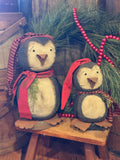#MMM  Primitive "MOMMA PENGUIN" By Dawn's Attic Treasures