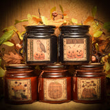 #HS18PNC Primitive Soy Blend "Praline Nut Clusters" APOTHECARY 18 Ounce Jar (Made In USA)