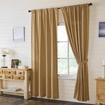 #6165 Burlap Natural Panel Set of 2 84x40In