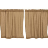#9558 Burlap Natural Tier Set of 2 L24xW36