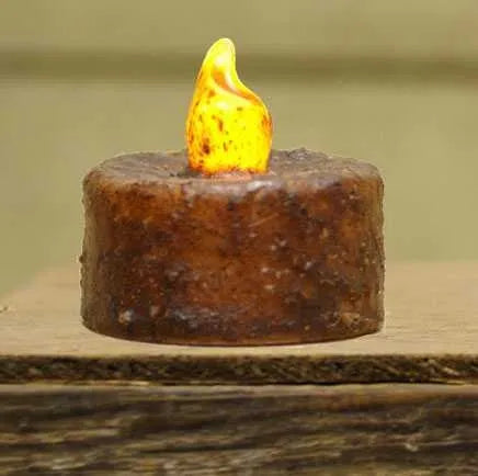 84013 Burnt Mustard Switch Tealight