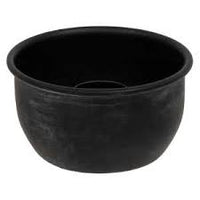 13008OB Old Black Metal Taper Bowl