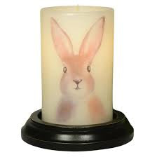 6VP-CBB/V  6In Curious Brown Bunny 🐰 - Candle Sleeve Vanilla