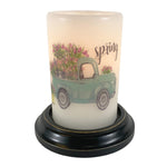 6VP-STR/V  6In Spring Truck - Vanilla 🛻 Candle Sleeve