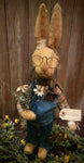 #PTTN6 Primitive Tattered & Torn Rabbits "NIBBLES" 🐰(Made In USA)