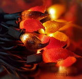 W20B-FL  20ct Battery LED Fall Leaves Silicone String Lights