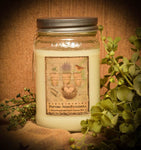 #PATCJAR16  Potting Shed Patchouli Mason Jar Candle-16oz