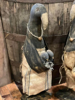 DAW-CRW  Primitive "Mrs Crowley" Crow Doll (MADE IN USA)