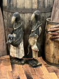 DAW-CRW  Primitive "Mrs Crowley" Crow Doll (MADE IN USA)