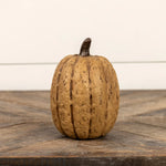 WS221187  7.5In Beige Tall Pumpkin