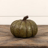 WS221197  5.75In Olive Green Short Pumpkin