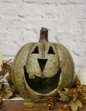 #WS221217 Olive Green 8In Big Mouth Pumpkin