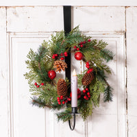 #R179 Over The Door Wreath Hook & Candle Holder