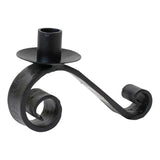 #G2402 Wrought Iron Curled Candle Holder