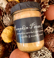 #BLPPR "PUMPKIN PECAN ROLLS" Jar Candle By Black Label Candles