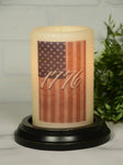 6VP-FL76/V Americana "1776 Flag" - Vanilla Wax Candle Sleeve