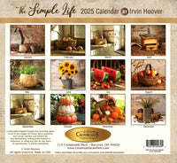 #WCH25 "The Simple Life" Irvin Hoover 2025 Wall Calendar