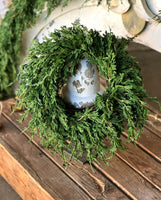 XVP9767  6.5In Emerald Falls Candle Ring