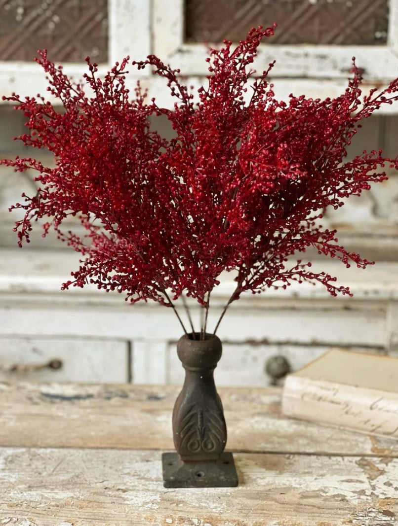 #XVP9703 18In Frivolity Berry Bush – Old Farmhouse Primitives