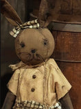 #DAW-MCK Primitive "MECKA" Rabbit Holding Her Chick 🐰 Made In The USA