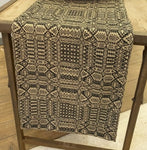 #RQ23B  Abigail's Weave-Black/Linen