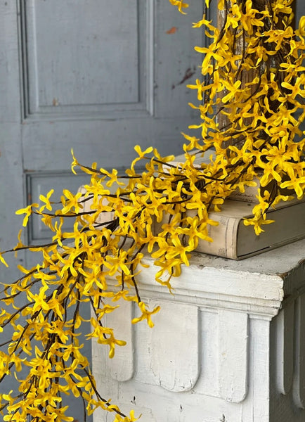 #BR5615  5Ft Sunrise Forsythia Garland