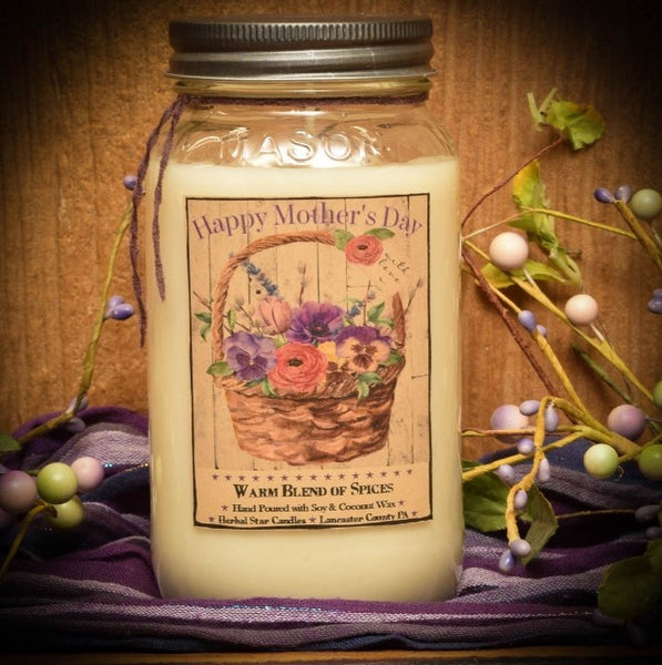 #HSC24M2 "Mother's Day" 24 oz Jar Candle