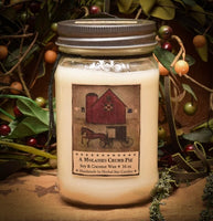 #HSC16SF Herbal Star "Shoo Fly Pie" 16 Ounce Soy Jar Candle