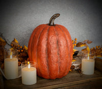 3292O 14Inch Orange Tall Pumpkin