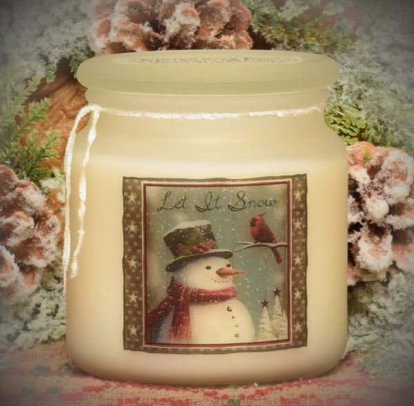 #WAPO18 "Winter Star Dust" Apothecary 18 oz Jar Candle