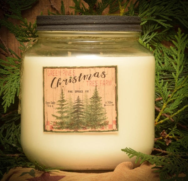#PSF64 "Pine Star Forest" 64oz Soy Jar Candle