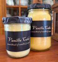 #BLVC "VANILLA CAKE" Jar Candle By Black Label Candles