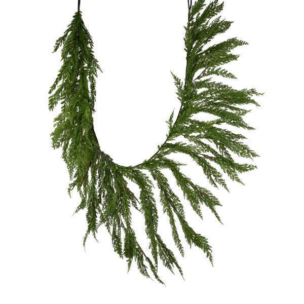 #9439XX  Primitive 6FT Draping Cedar Mantle Garland