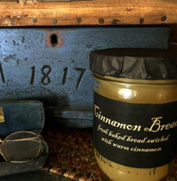 #BLCB "CINNAMON BREAD" Jar Candle By Black Label Candles