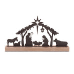 #98883 Holy Family Nativity Scene With Animals