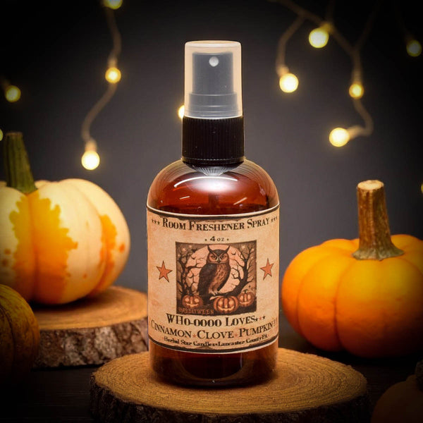 #WHOORS  Herbal Star "Cinnamon, Clove & Pumpkin" 4oz Room Spray