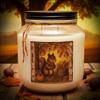 #SQ64JAR Herbal Star "Praline Nut Clusters" 64oz Soy Wax Jar Candle