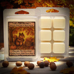 #SQMLT  Herbal Star "Praline Nut Clusters"  Mini Pack of 6 Wax Melting Tarts