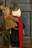 #DSCRTIM Primitive "SCROOGE & TIMMY" By Dawn's Attic Treasures