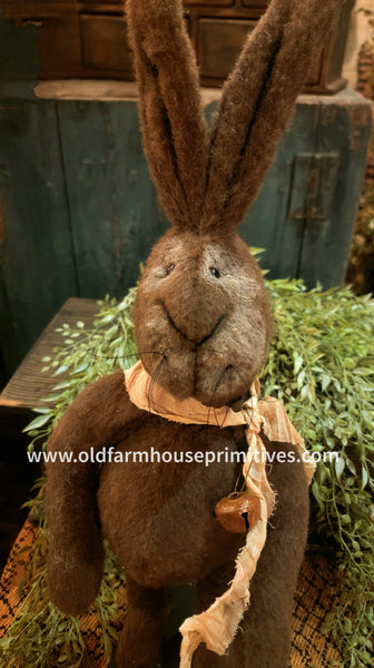 #RJSTANDC  Handmade Standing Chocolate Rabbit