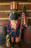 #SHPSAM "PATRIOTIC SAM" The Sheep With Eaglet By RUGGED CHIC Collection