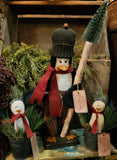 #BBKP "Baby"Penguin In Tin Of Greens By RUGGED CHIC COLLECTION