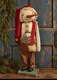 #DFRK Primitive "FRANK" The Snowman By Dawn's Attic Treasures