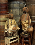 #BMP-DAW Primitive "BUMPKIN" Pumpkin By Dawn's Attic Treasures